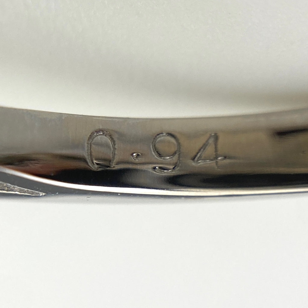 パール デザインリング プラチナ 指輪 メレダイヤ 真珠 リング 10号 Pt900 パール ダイヤモンド レディース 【中古】nbjwl