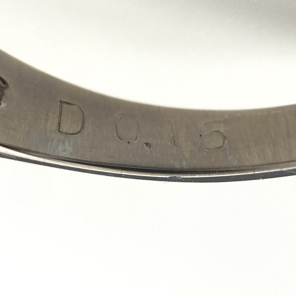 サファイア デザインリング プラチナ メレダイヤ 指輪 リング 12号 Pt900 サファイア ダイヤモンド レディース 【中古】nbjwl