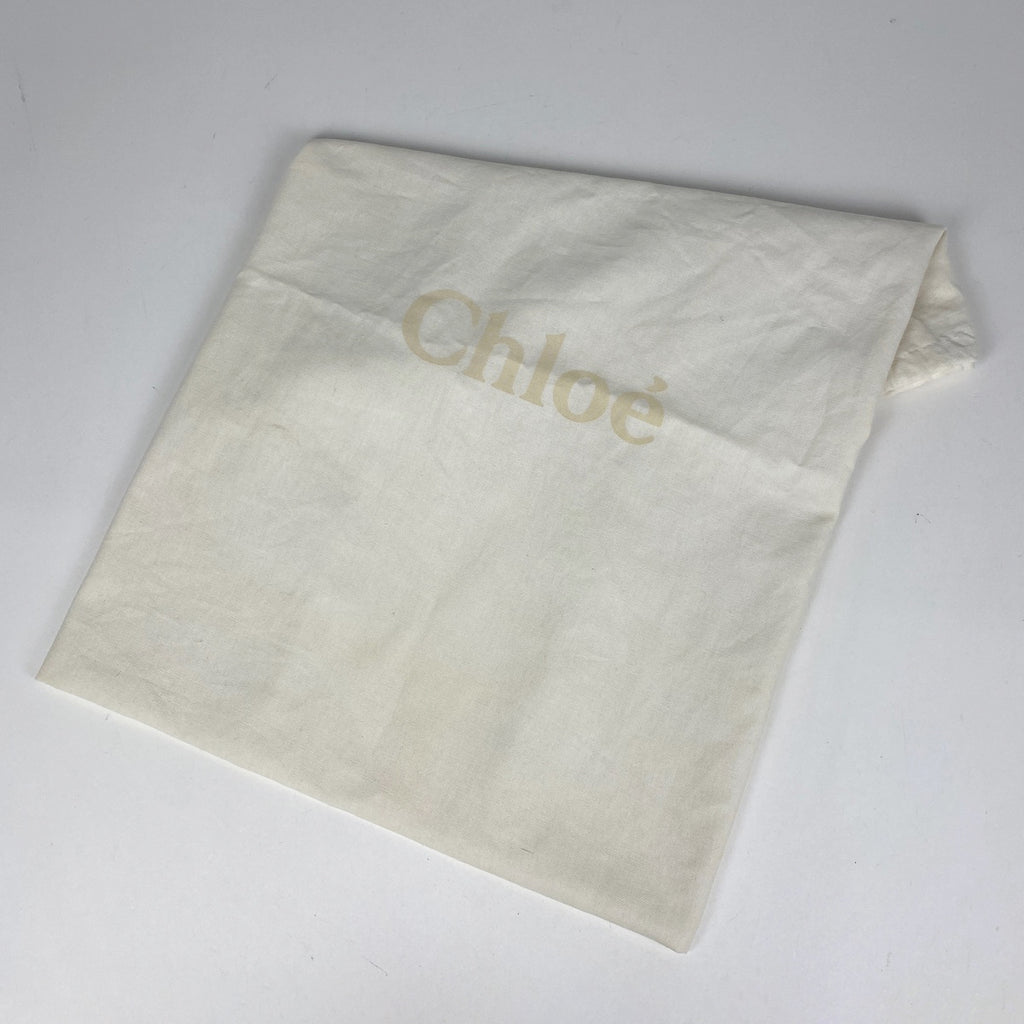 クロエ ロゴ トートバッグ ショルダーバッグ 肩掛け トートバッグ キャンバス ベージュ レディース 【中古】brbag