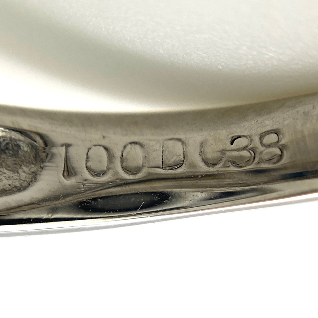 サファイア デザインリング プラチナ メレダイヤ 指輪 リング 9号 Pt900 サファイア ダイヤモンド レディース 【中古】nbjwl