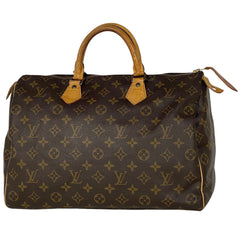 ルイ・ヴィトン スピーディ 35 ボストンバッグ 通勤 ハンドバッグ モノグラム ブラウン M41524 レディース 【中古】brbag