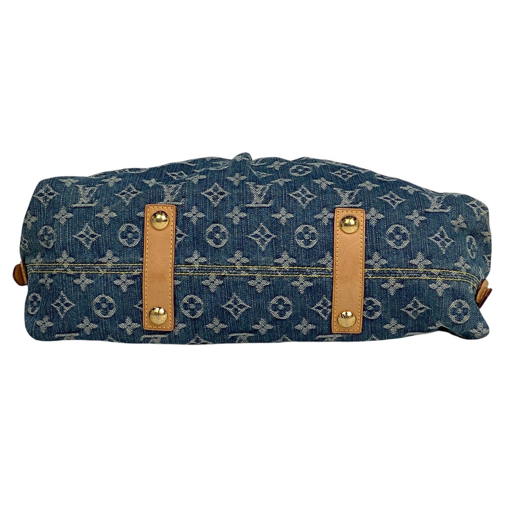ルイ・ヴィトン ネオカヴィ MM ショルダーバッグ 肩掛け インディゴ ハンドバッグ モノグラムデニム ブルー M95349 レディース 【中古】brbag