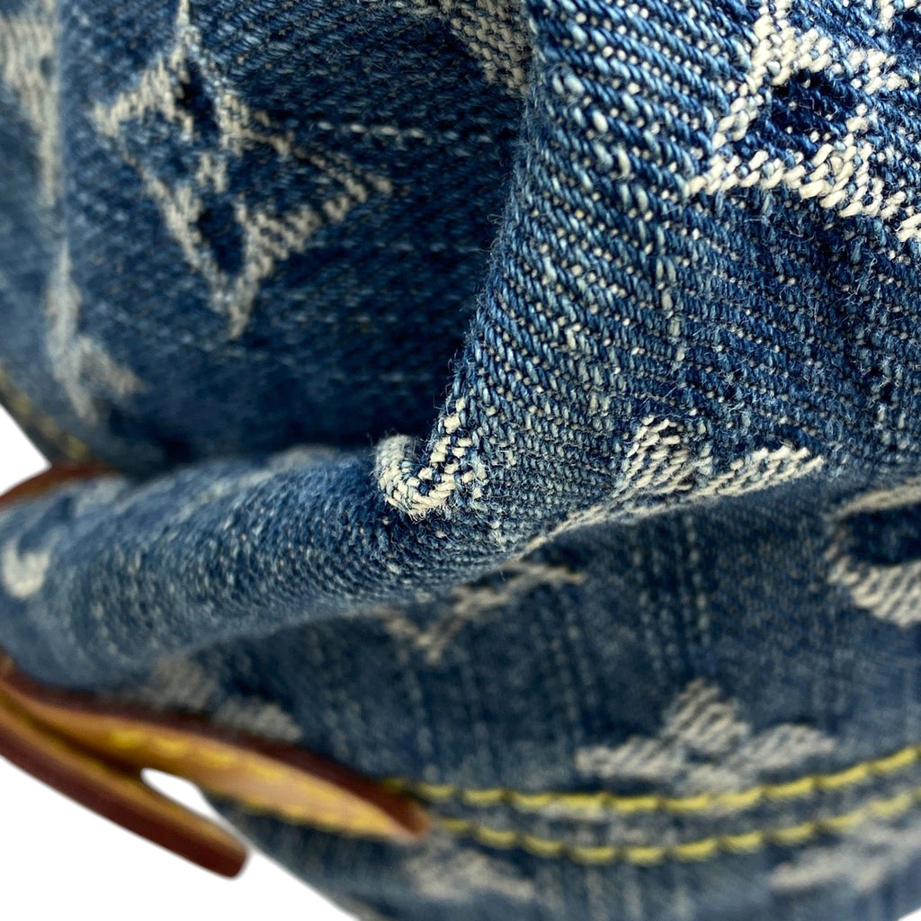 ルイ・ヴィトン ネオカヴィ MM ショルダーバッグ 肩掛け インディゴ ハンドバッグ モノグラムデニム ブルー M95349 レディース 【中古】brbag