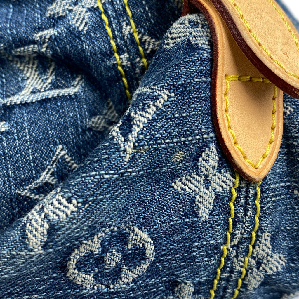 ルイ・ヴィトン ネオカヴィ MM ショルダーバッグ 肩掛け インディゴ ハンドバッグ モノグラムデニム ブルー M95349 レディース 【中古】brbag