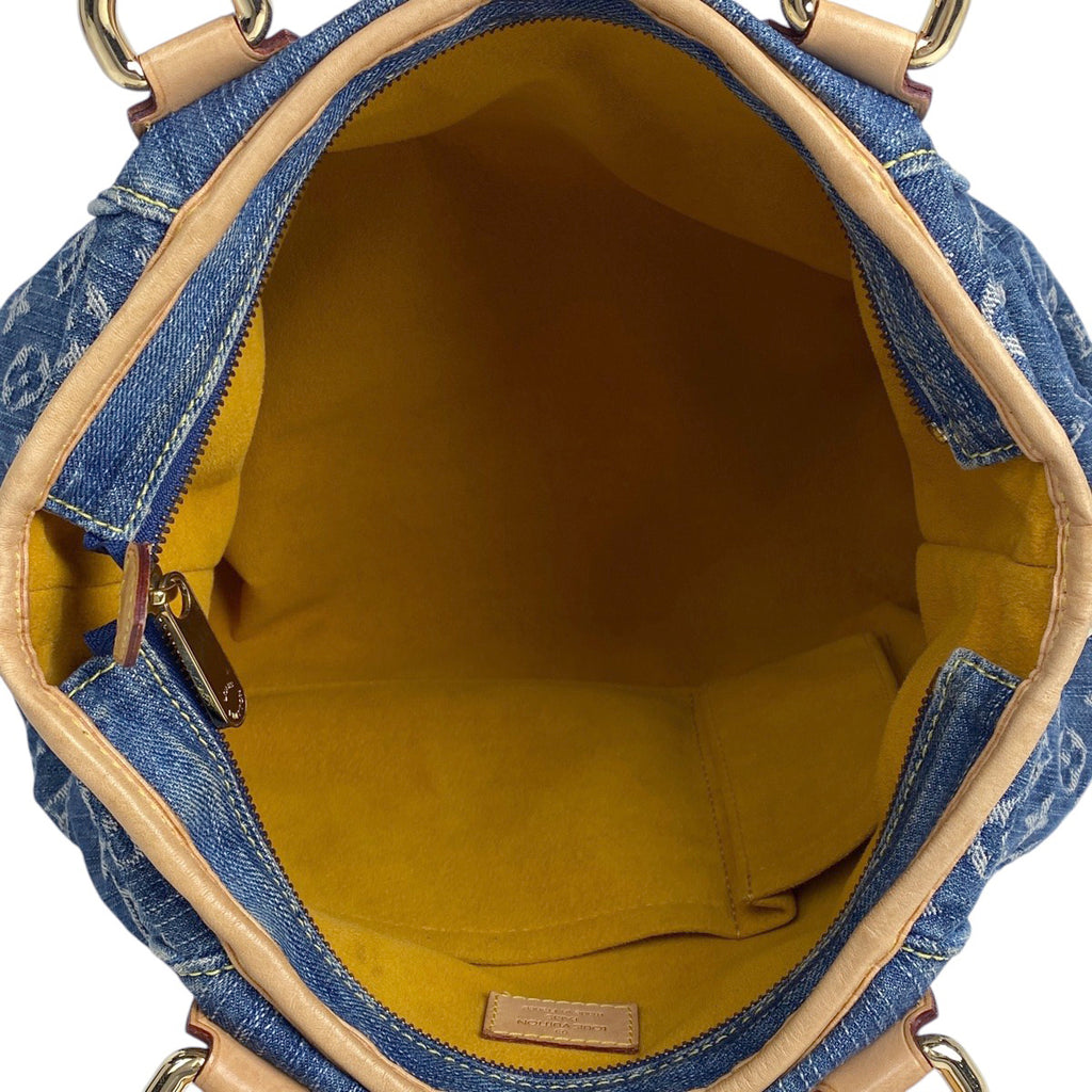 ルイ・ヴィトン ネオカヴィ MM ショルダーバッグ 肩掛け インディゴ ハンドバッグ モノグラムデニム ブルー M95349 レディース 【中古】brbag