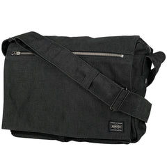 ポーター スモーキー ショルダーバッグ メッセンジャー SMOKY ショルダーバッグ キャンバス ブラック メンズ 【中古】brbag