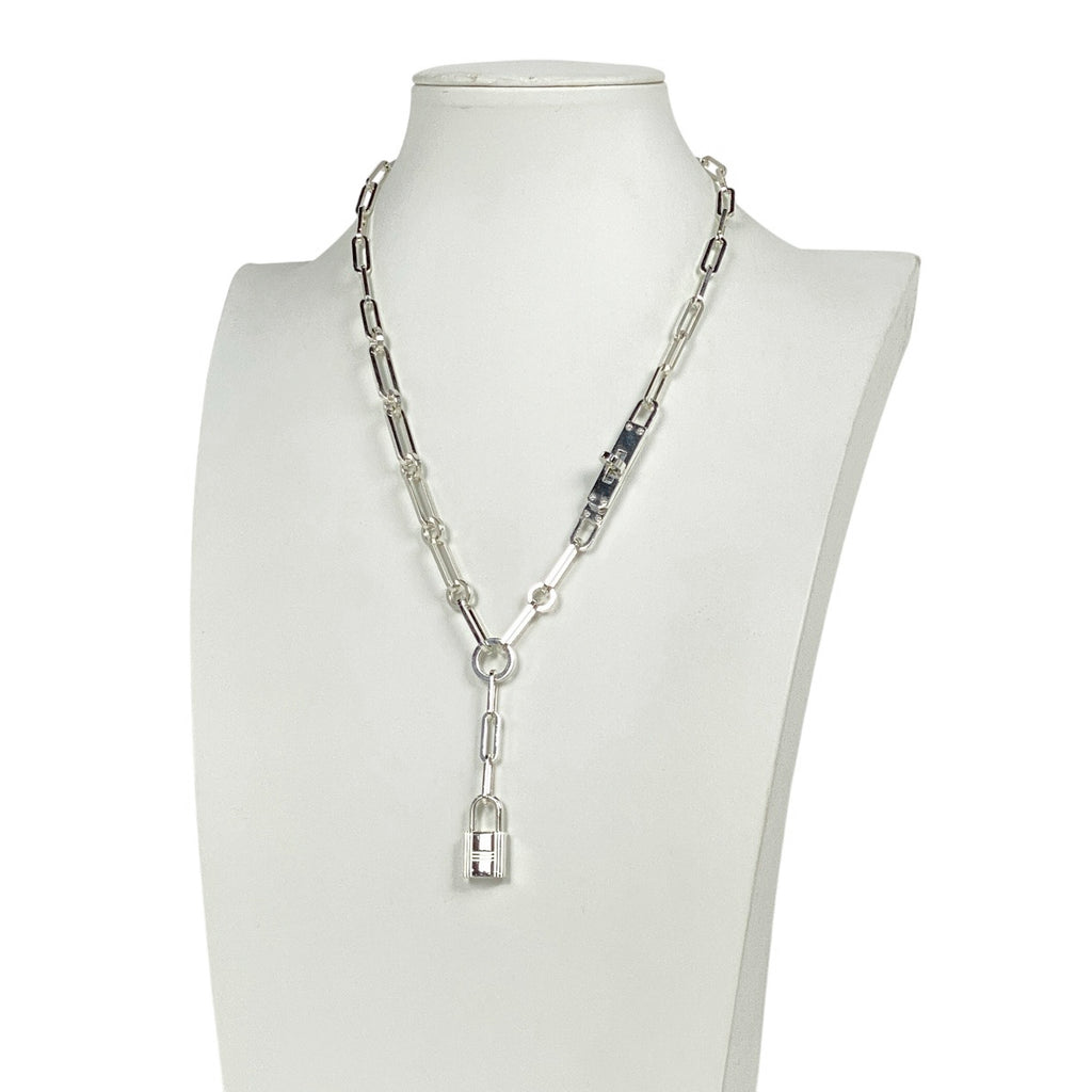 エルメス ケリー カデナ ネックレス チェーン ネックレス シルバー925 シルバー レディース 【中古】bracc