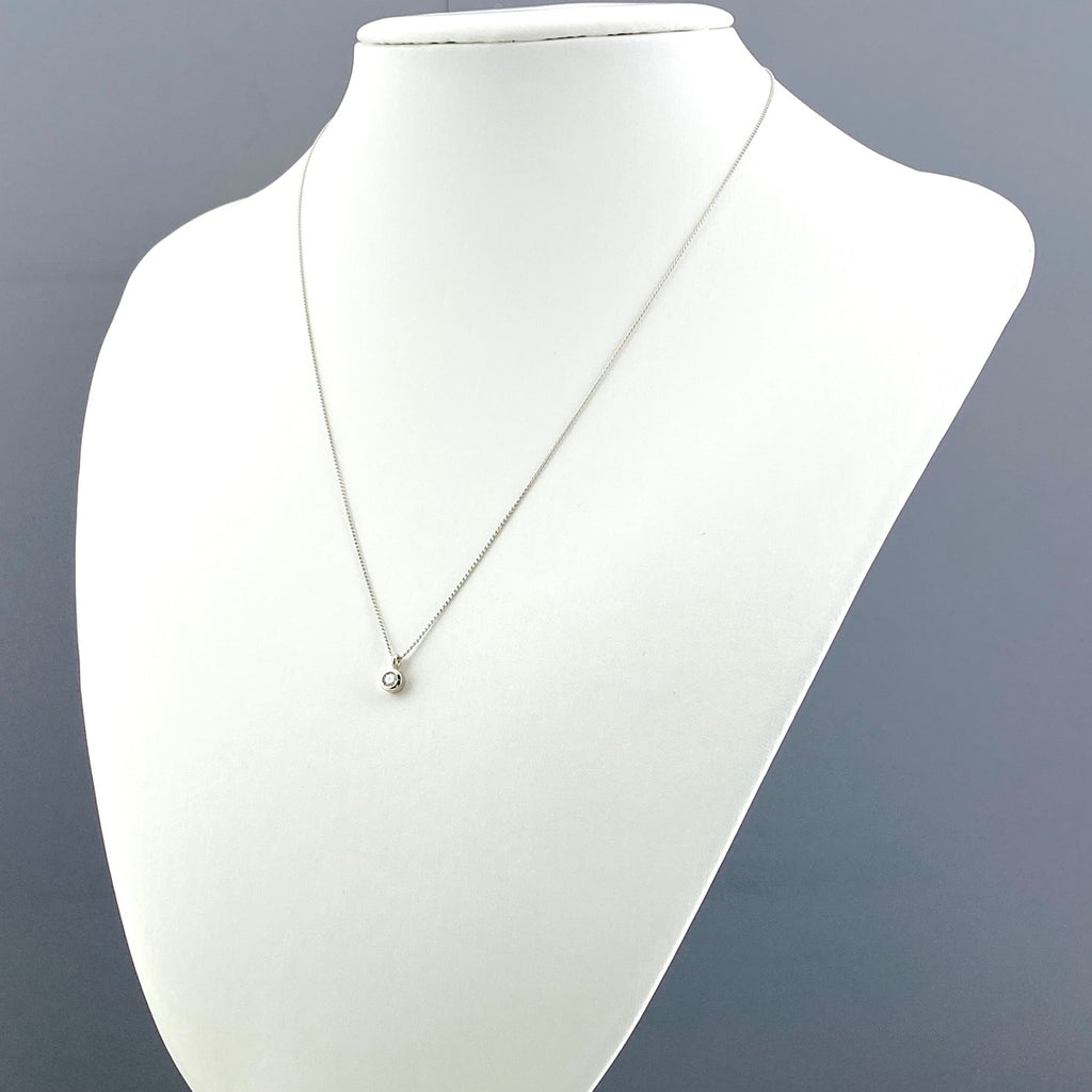 メレダイヤ デザインネックレス プラチナ ペンダント ネックレス Pt850 ダイヤモンド レディース 【中古】nbjwl
