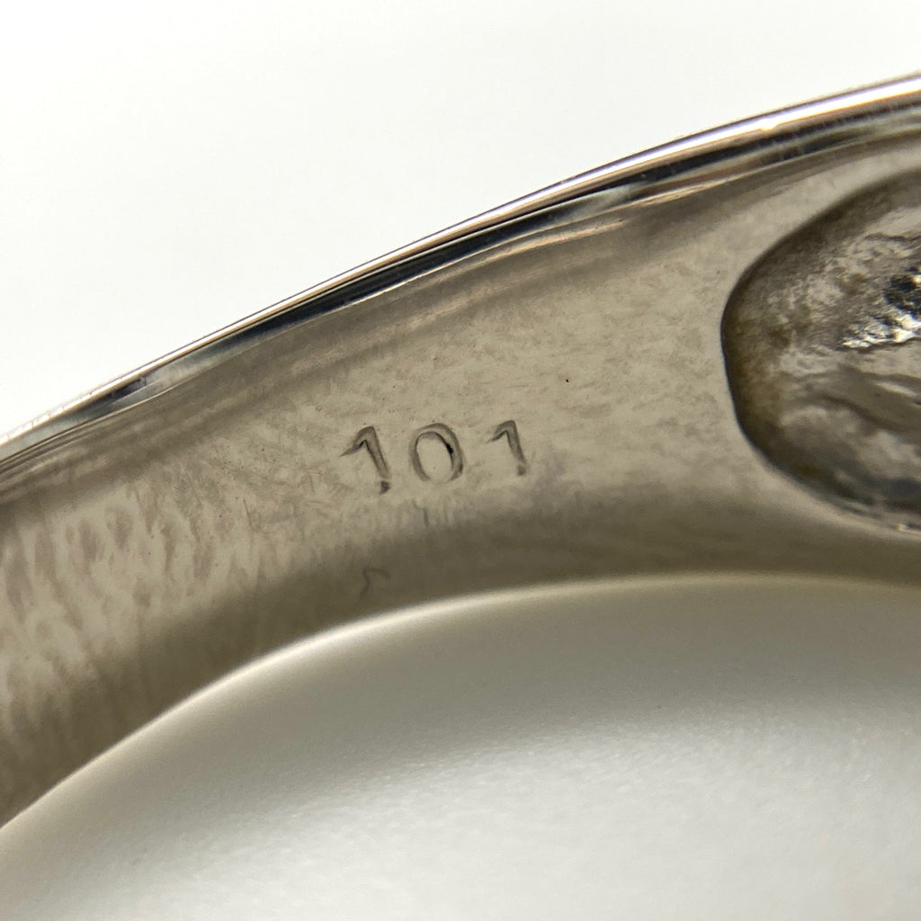 メレダイヤ デザインリング プラチナ 指輪 リング 16.5号 Pt900 ダイヤモンド レディース 【中古】nbjwl