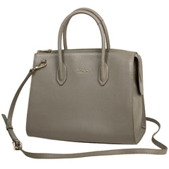 フルラ ロゴ ハンドバッグ 2WAY ショルダーバッグ ハンドバッグ レザー グレージュ レディース 【中古】brbag