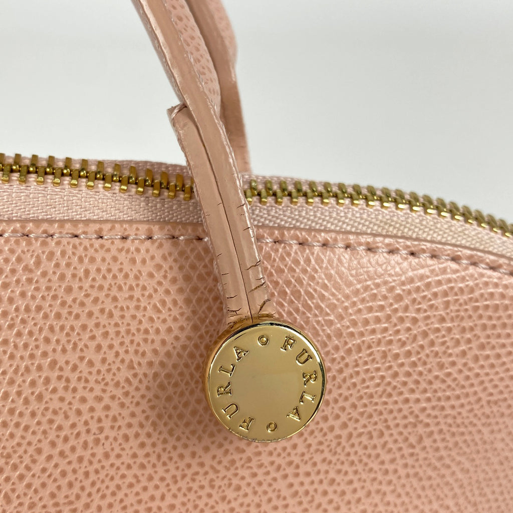 フルラ ロゴ ハンドバッグ 2WAY ショルダーバッグ パイパー ハンドバッグ レザー ピンク レディース 【中古】brbag