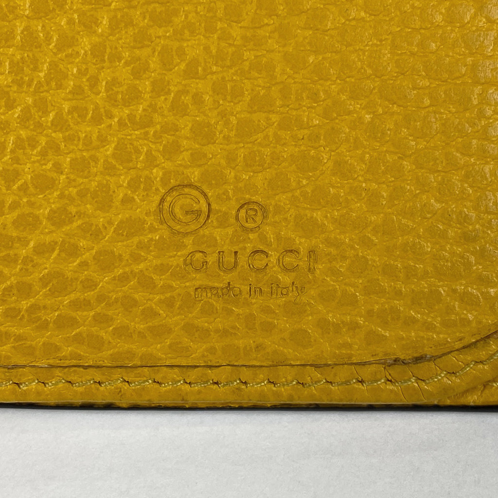 グッチ インターロッキングG 長財布 二つ折り 長財布 レザー ブラック 610467 メンズ 【中古】brbag