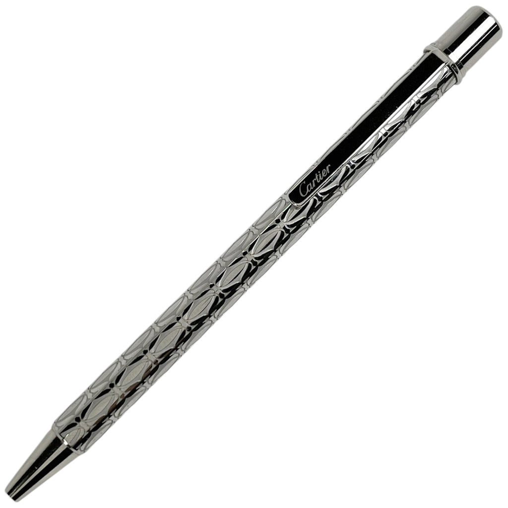 カルティエ Cドゥ カルティエ ボールペン ハッピーバースディ 筆記具 文房具 ボールペン メタル シルバー レディース 【中古】brbag