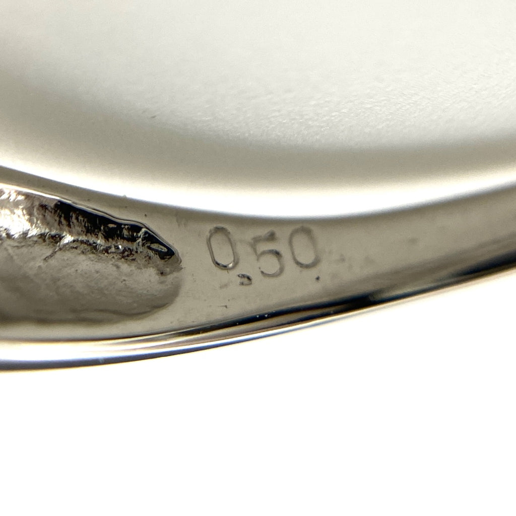 メレダイヤ デザインリング プラチナ 指輪 リング 20号 Pt900 ダイヤモンド メンズ 【中古】nbjwl