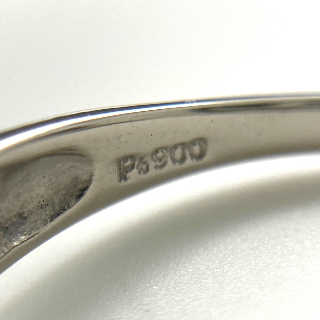 メレダイヤ デザインリング プラチナ 指輪 リング 20号 Pt900 ダイヤモンド メンズ 【中古】nbjwl