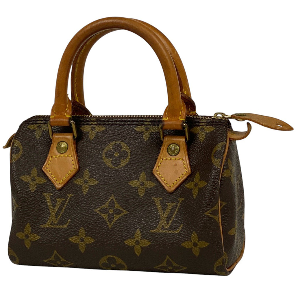 ルイ・ヴィトン ミニ スピーディ 手提げ ハンドバッグ モノグラム ブラウン M41534 レディース 【中古】brbag