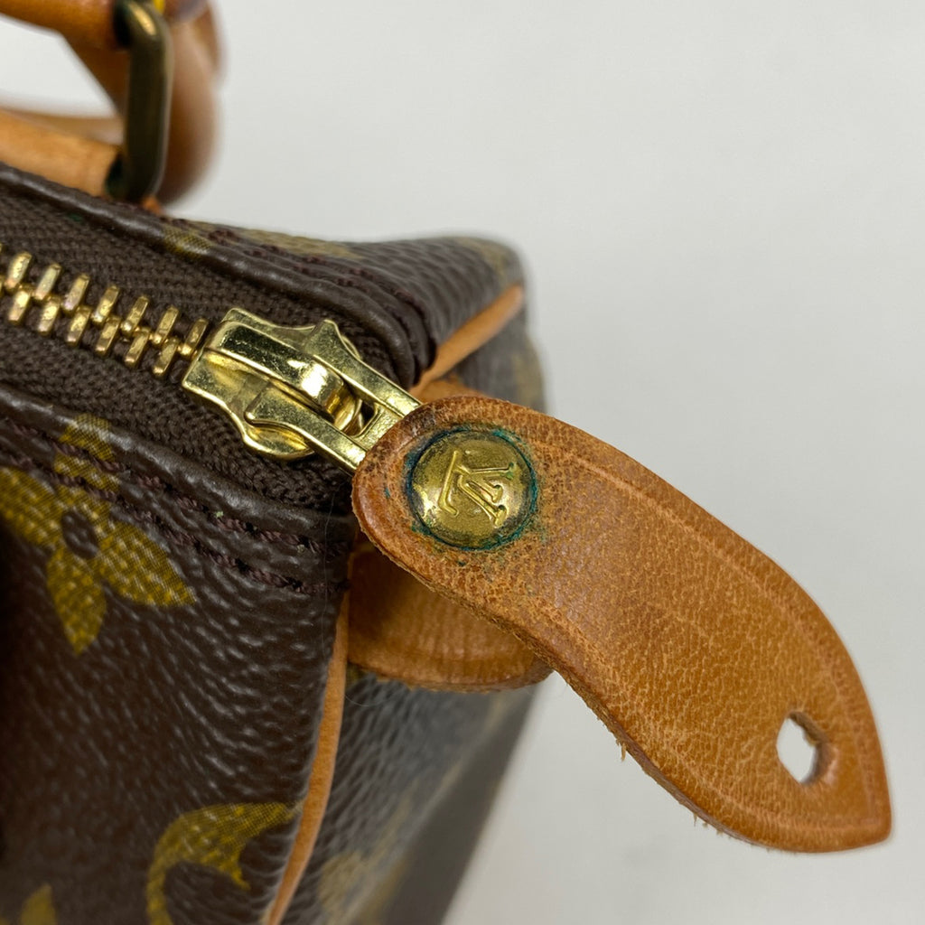 ルイ・ヴィトン ミニ スピーディ 手提げ ハンドバッグ モノグラム ブラウン M41534 レディース 【中古】brbag