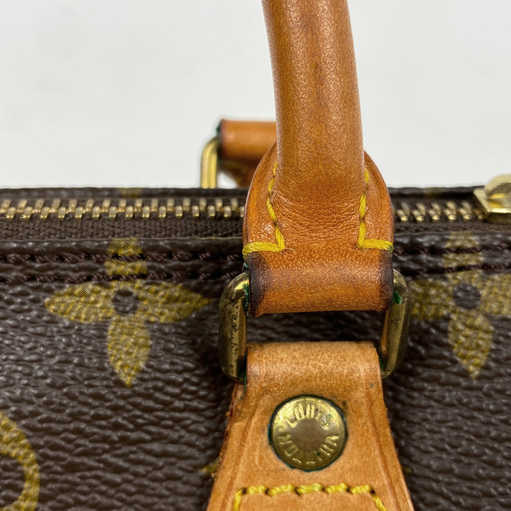 ルイ・ヴィトン ミニ スピーディ 手提げ ハンドバッグ モノグラム ブラウン M41534 レディース 【中古】brbag