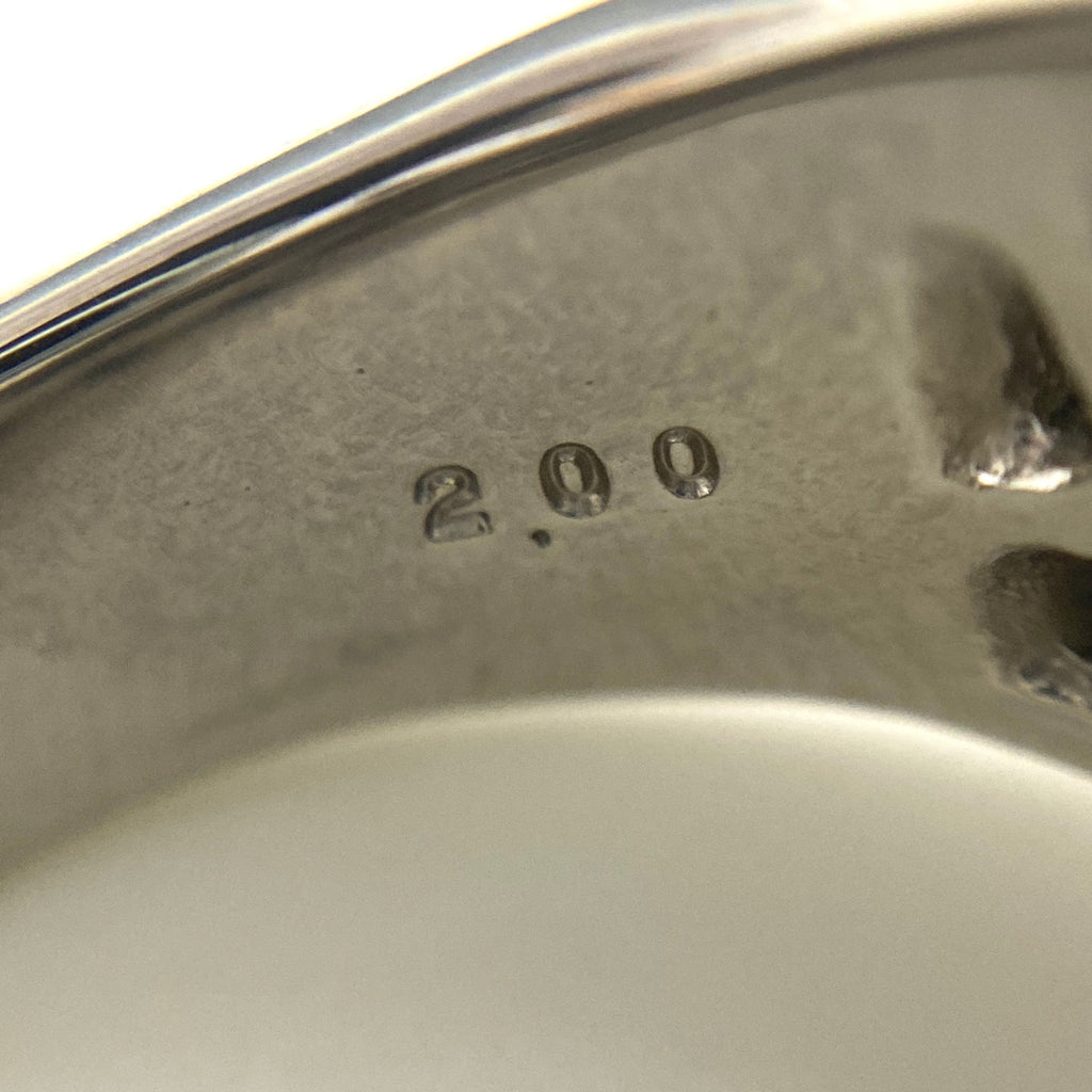 メレダイヤ デザインリング プラチナ 指輪 リング 14号 Pt900 ダイヤモンド レディース 【中古】nbjwl