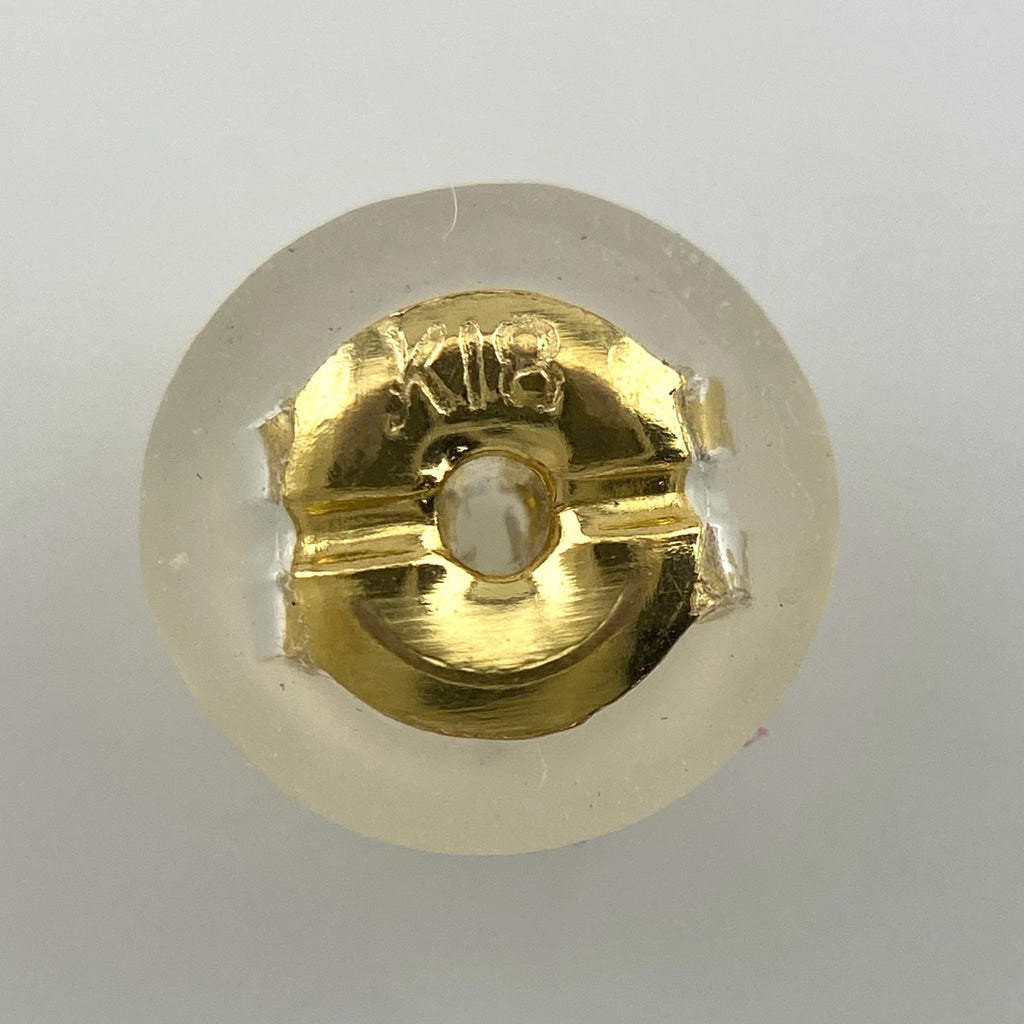 メレダイヤ デザインピアス YG イエローゴールド ピアス K18 ダイヤモンド レディース 【中古】nbjwl