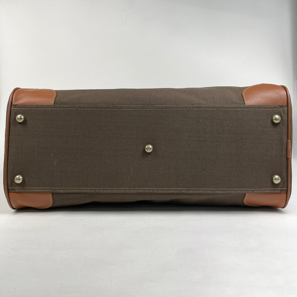 コーチ ロゴ ボストンバッグ 2WAY ショルダーバッグ ボストンバッグ キャンバス ブラウン レディース 【中古】brbag