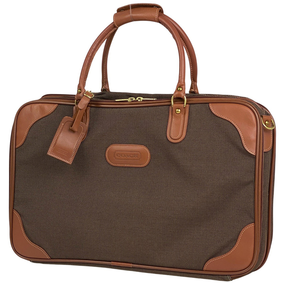 コーチ ボストンバッグ ショルダーバック 2way レザー 茶 ブラウン 本物 コーチ ロゴ ボストンバッグ ハンドバッグ 2WAY ショルダーバッグ