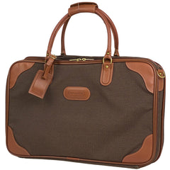 コーチ ロゴ ボストンバッグ ハンドバッグ 2WAY ショルダーバッグ ボストンバッグ キャンバス ブラウン レディース 【中古】brbag