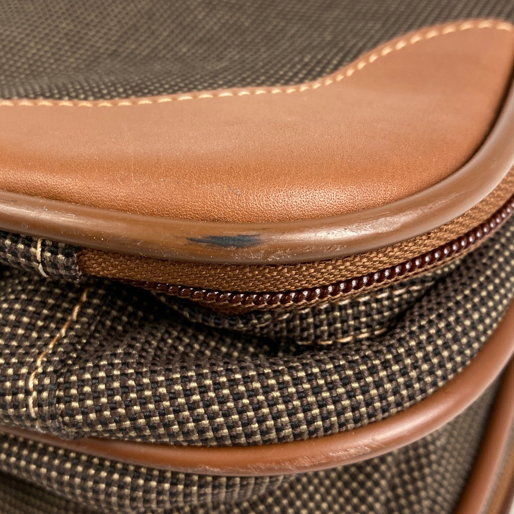 コーチ ロゴ ボストンバッグ ハンドバッグ 2WAY ショルダーバッグ ボストンバッグ キャンバス ブラウン レディース 【中古】brbag