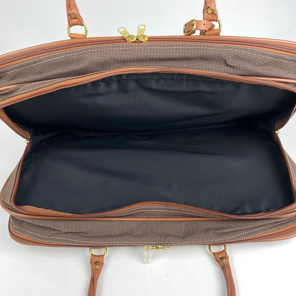 コーチ ロゴ ボストンバッグ ハンドバッグ 2WAY ショルダーバッグ ボストンバッグ キャンバス ブラウン レディース 【中古】brbag