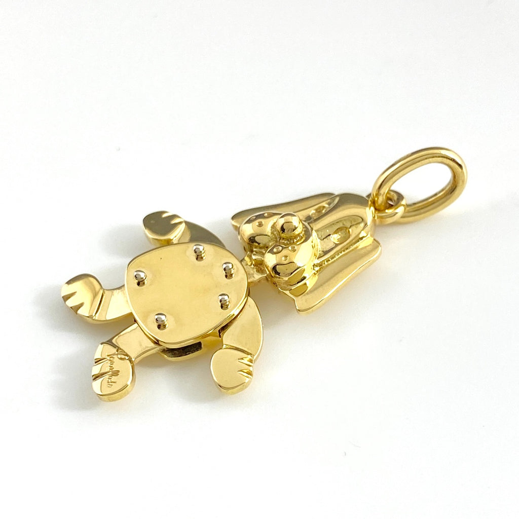 ポメラート デザインペンダントトップ YG イエローゴールド ペンダントトップ 750 レディース 【中古】brjwl