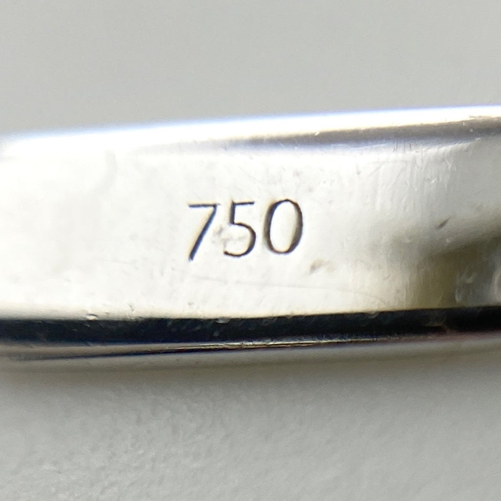 タサキ プチバランスクラス ネックレス WG ホワイトゴールド ペンダント パール 真珠 ネックレス 750 レッドベリル パール レディース 【中古】brjwl