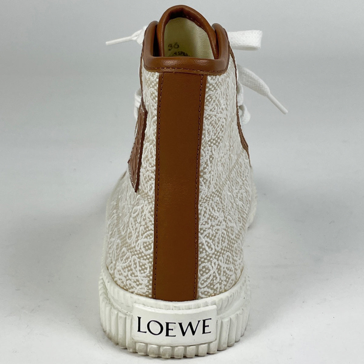 バイセル公式】ロエベ アナグラム スニーカー ハイカット ロゴ 靴