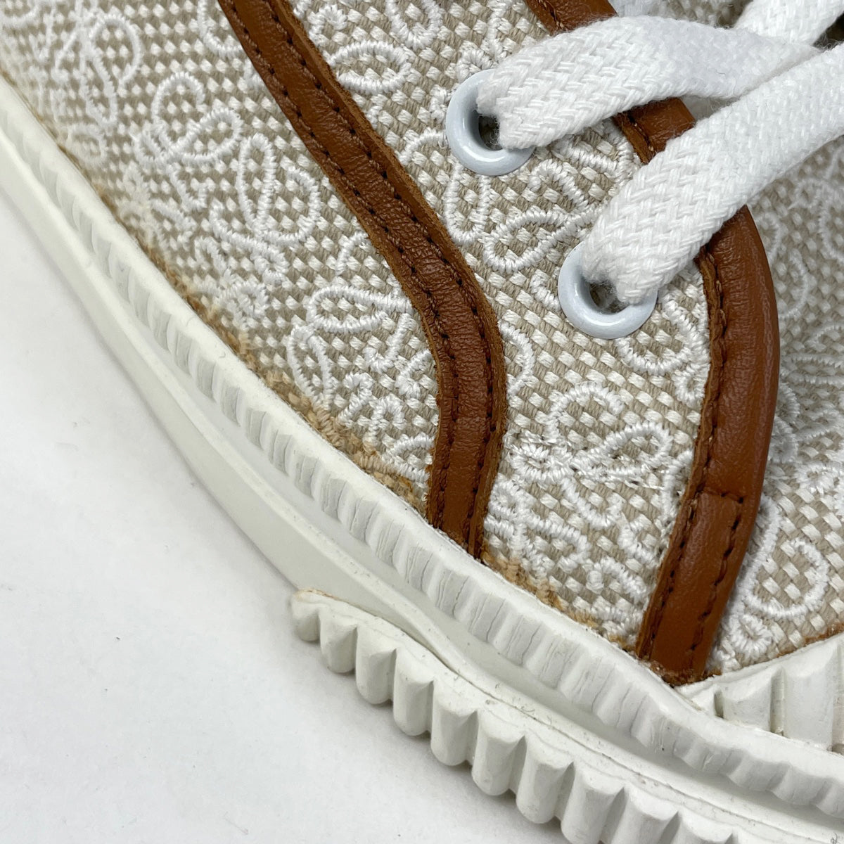 バイセル公式】ロエベ アナグラム スニーカー ハイカット ロゴ 靴