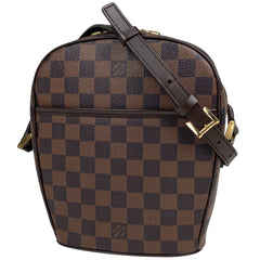 ルイ・ヴィトン イパネマ PM 肩掛け ショルダーバッグ ダミエ ブラウン N51294 レディース 【中古】brbag