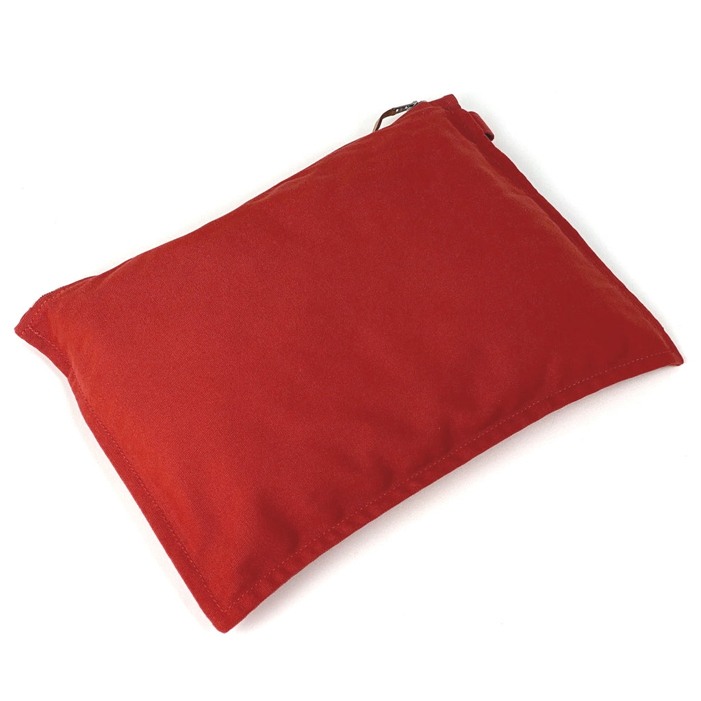 エルメス ボラボラ ポーチ GM フラットポーチ アクセサリーポーチ キャンバス ヴァーミリオン(レッド) レディース 【中古】brbag