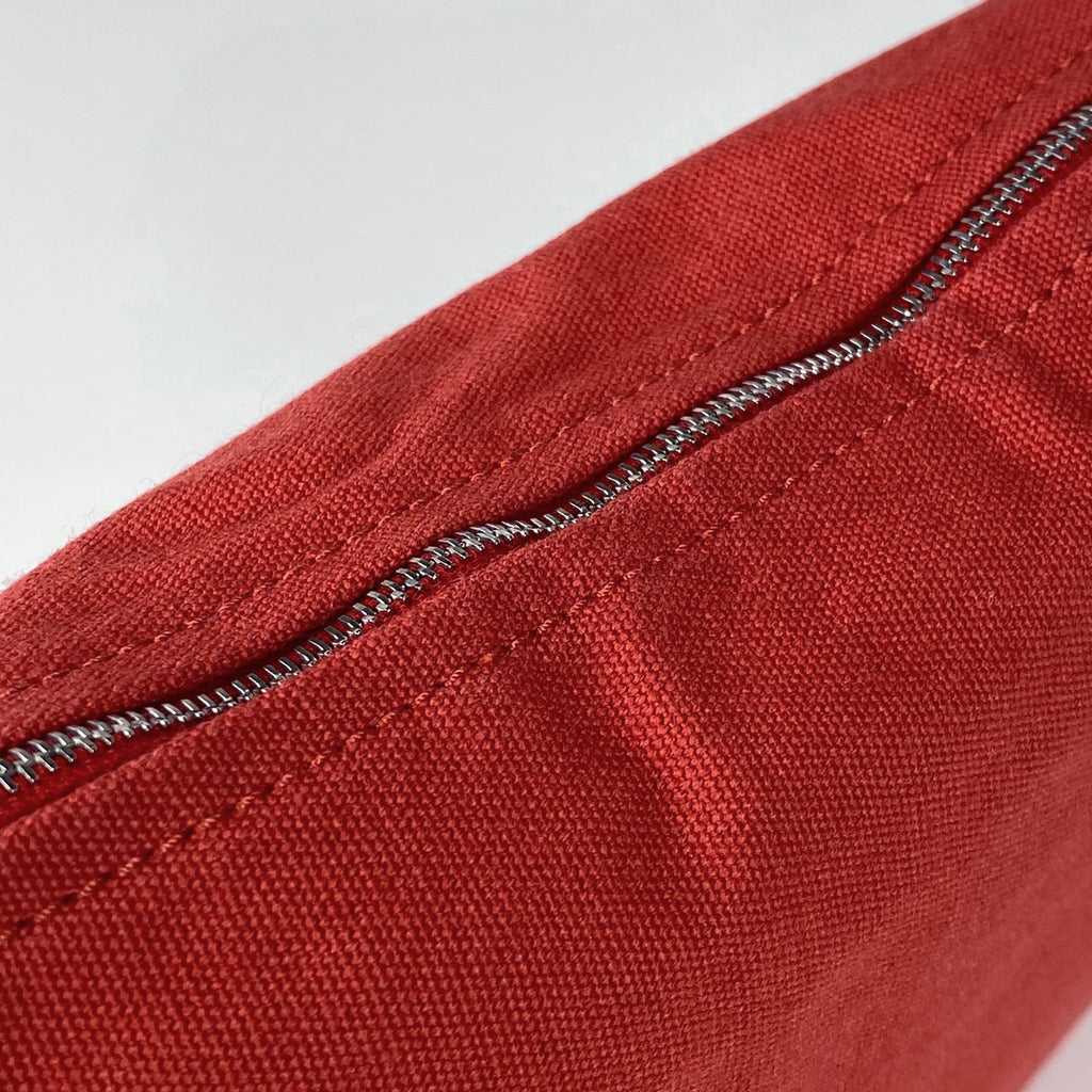 エルメス ボラボラ ポーチ GM フラットポーチ アクセサリーポーチ キャンバス ヴァーミリオン(レッド) レディース 【中古】brbag