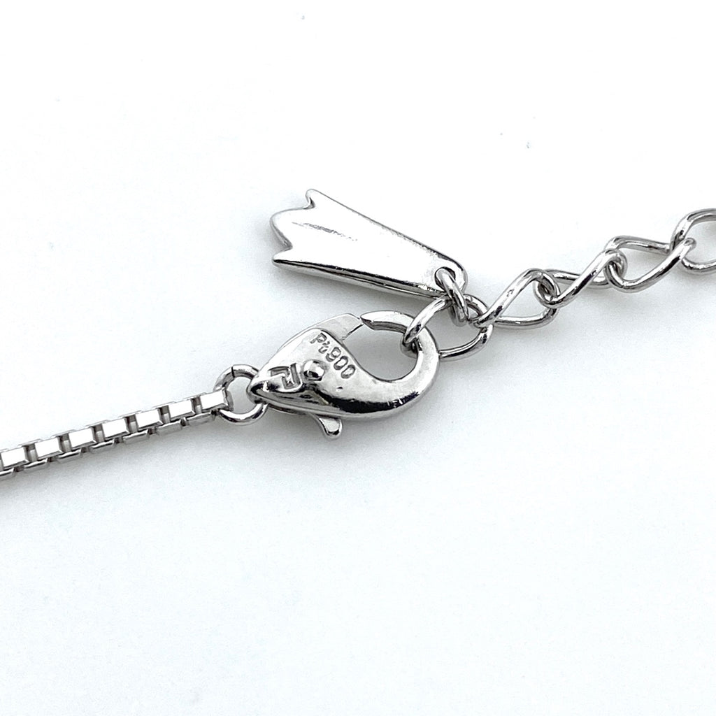 ポーラ メレダイヤ デザインネックレス プラチナ ペンダント ネックレス Pt900 ダイヤモンド レディース 【中古】brjwl