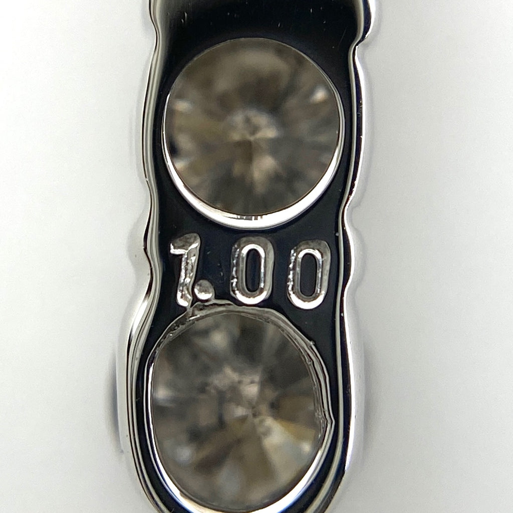 クロスモチーフ デザインネックレス プラチナ ペンダント メレダイヤ ネックレス Pt900 Pt850 ダイヤモンド レディース 【中古】nbjwl