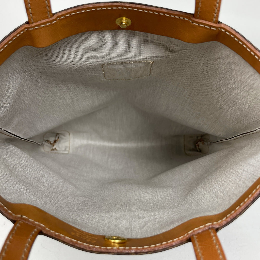 セリーヌ マカダム柄 トートバッグ ハンドバッグ トートバッグ コーティングキャンバス ブラウン レディース 【中古】brbag