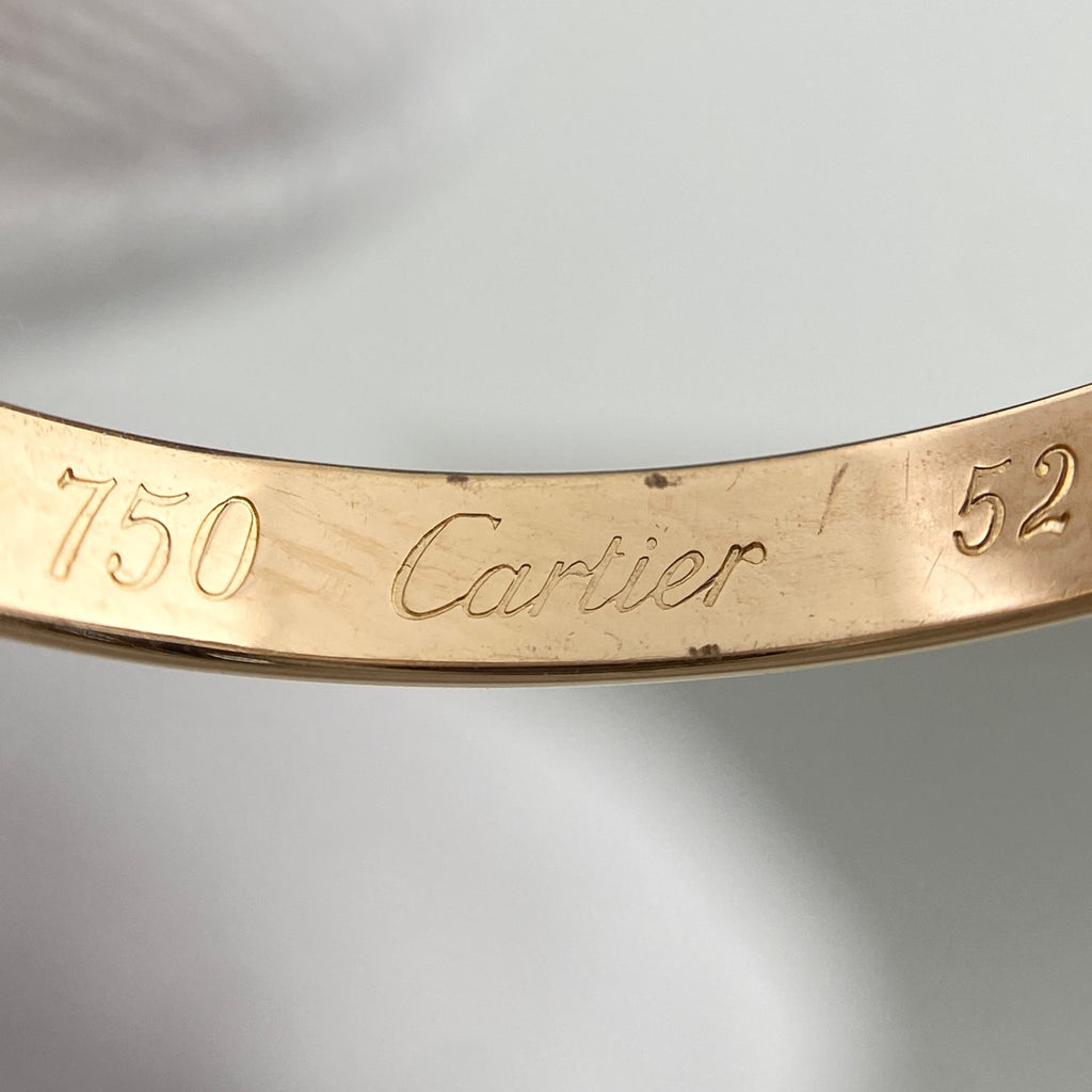 カルティエ トリニティ リング YG イエローゴールド 指輪 スリーカラー リング 12号 750 レディース 【中古】brjwl