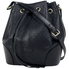 グッチ ディアマンテ ショルダーバッグ コーティングキャンバス ブラック 354228 レディース 【中古】brbag