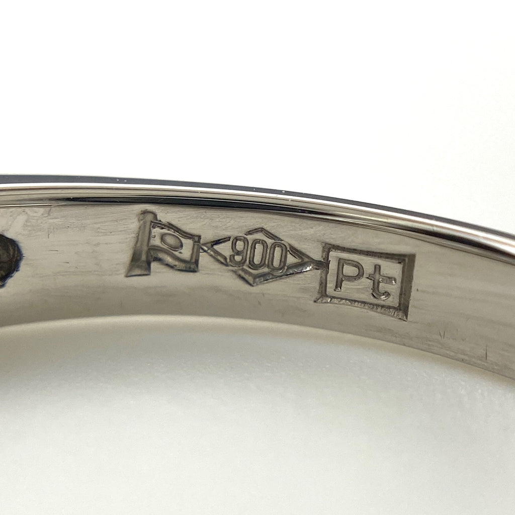 メレダイヤ デザインリング プラチナ 指輪 リング 13号 Pt900 ダイヤモンド レディース 【中古】nbjwl