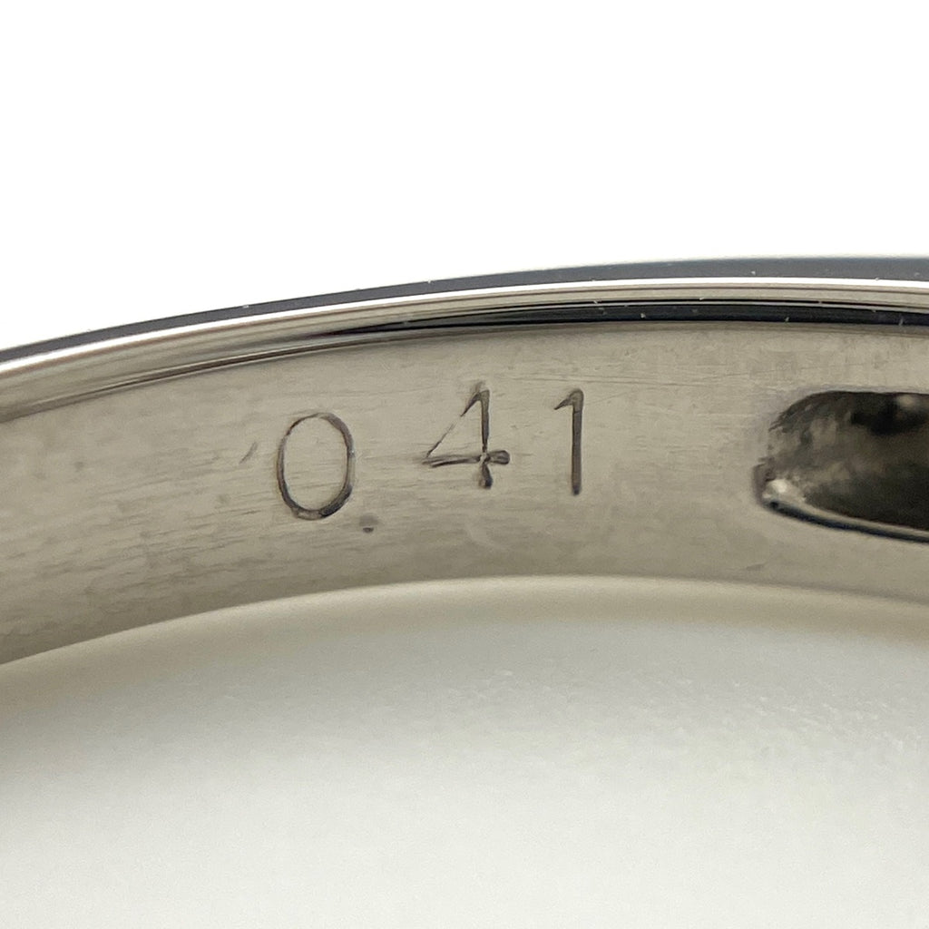 メレダイヤ デザインリング プラチナ 指輪 リング 13号 Pt900 ダイヤモンド レディース 【中古】nbjwl