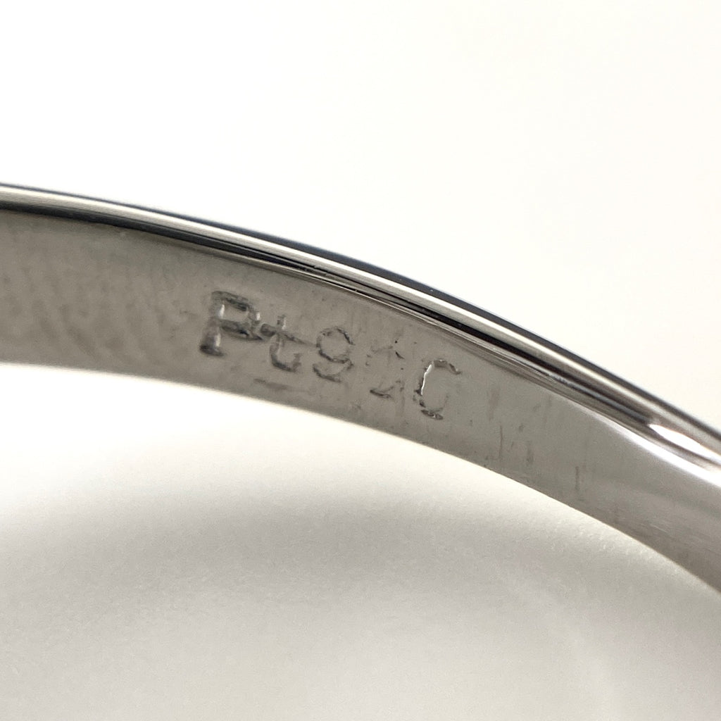 メレダイヤ デザインリング プラチナ 指輪 リング 20号 Pt900 ダイヤモンド メンズ 【中古】nbjwl