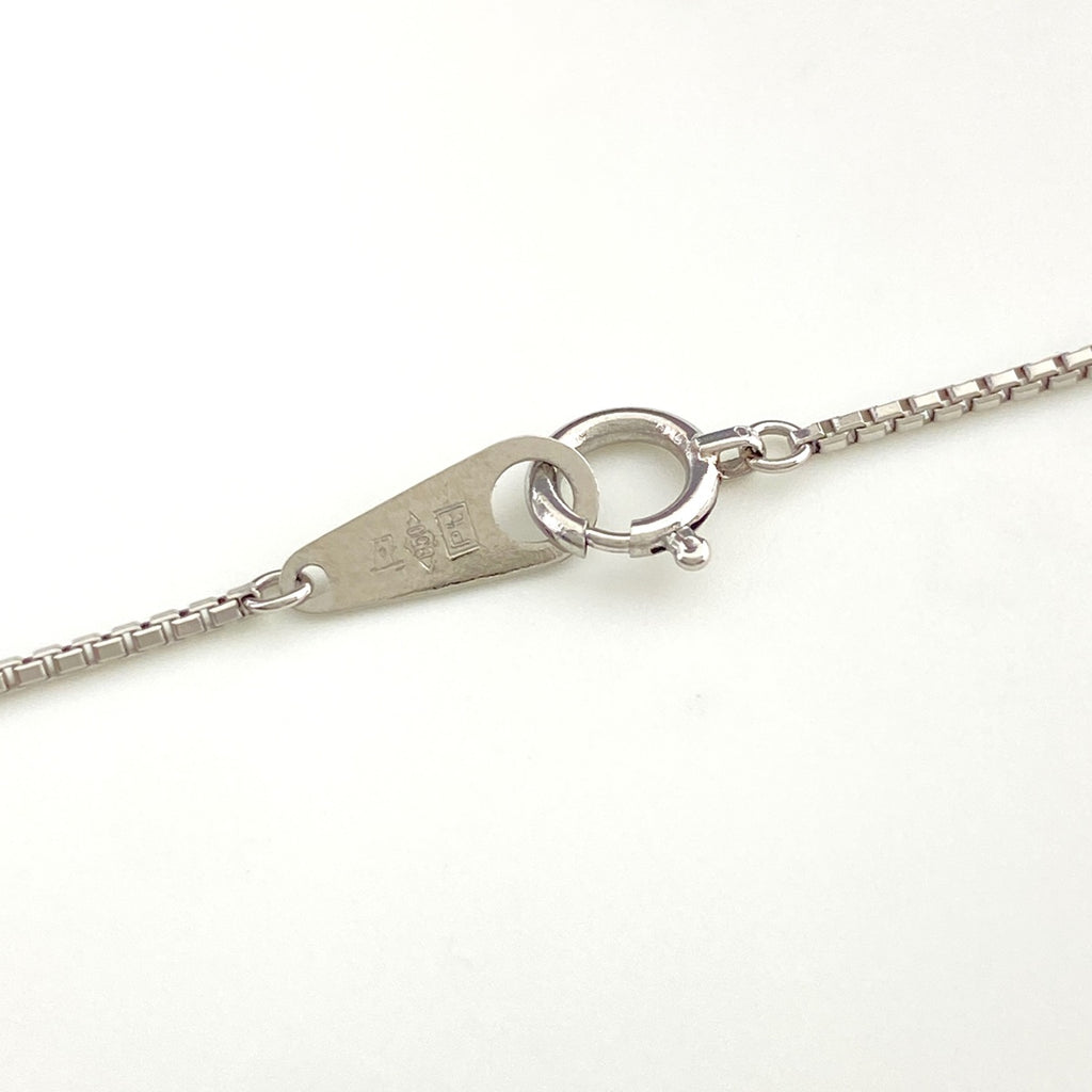 ルビー デザインネックレス プラチナ ペンダント メレダイヤ ネックレス Pt900 Pt850 ルビー レディース 【中古】nbjwl