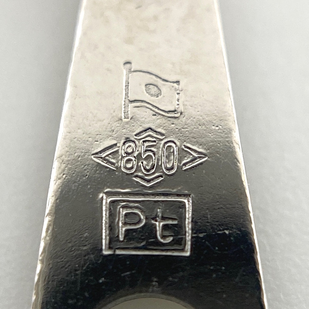 ルビー デザインネックレス プラチナ ペンダント メレダイヤ ネックレス Pt900 Pt850 ルビー レディース 【中古】nbjwl