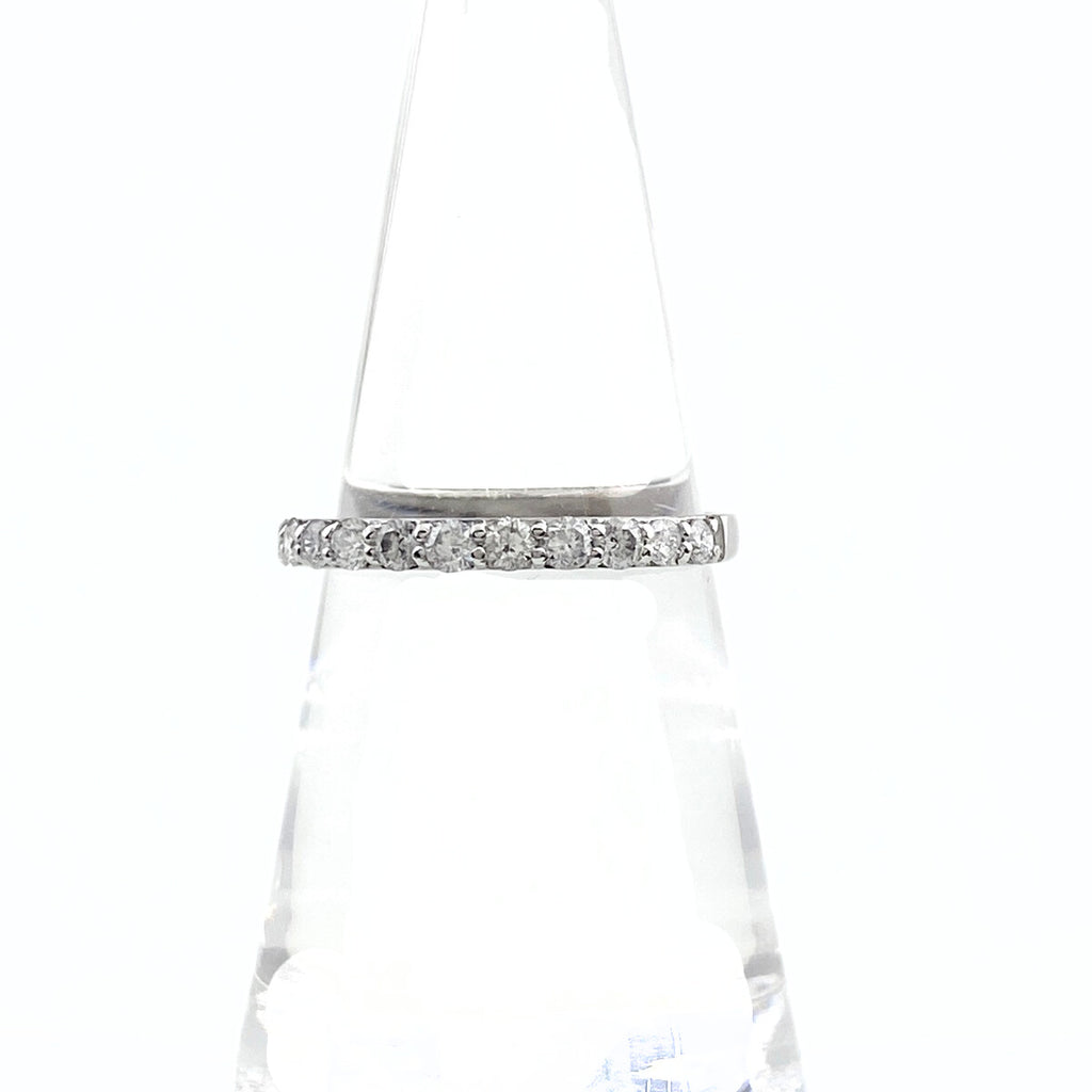 メレダイヤ デザインリング プラチナ 指輪 リング 12号 Pt900 ダイヤモンド レディース 【中古】nbjwl