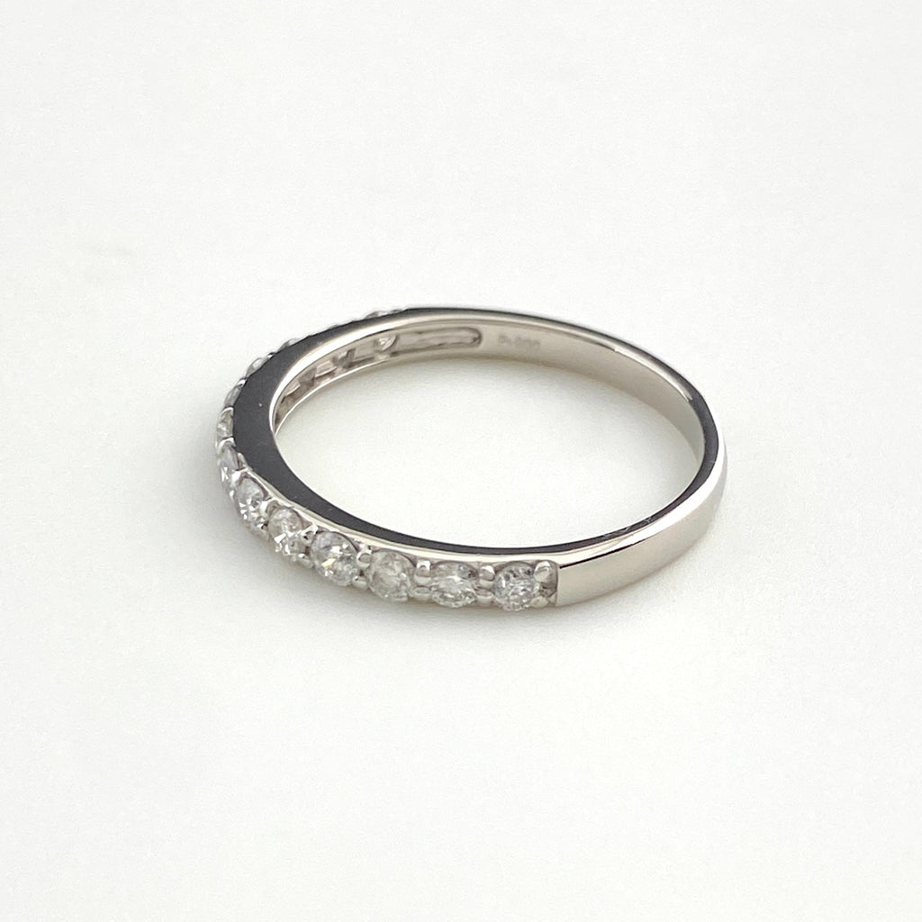 メレダイヤ デザインリング プラチナ 指輪 リング 12号 Pt900 ダイヤモンド レディース 【中古】nbjwl