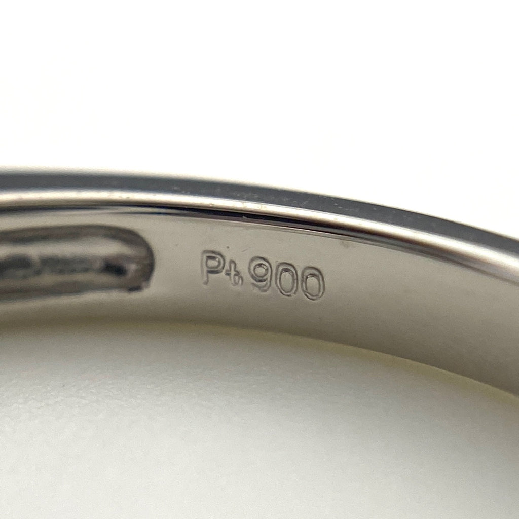 メレダイヤ デザインリング プラチナ 指輪 リング 12号 Pt900 ダイヤモンド レディース 【中古】nbjwl