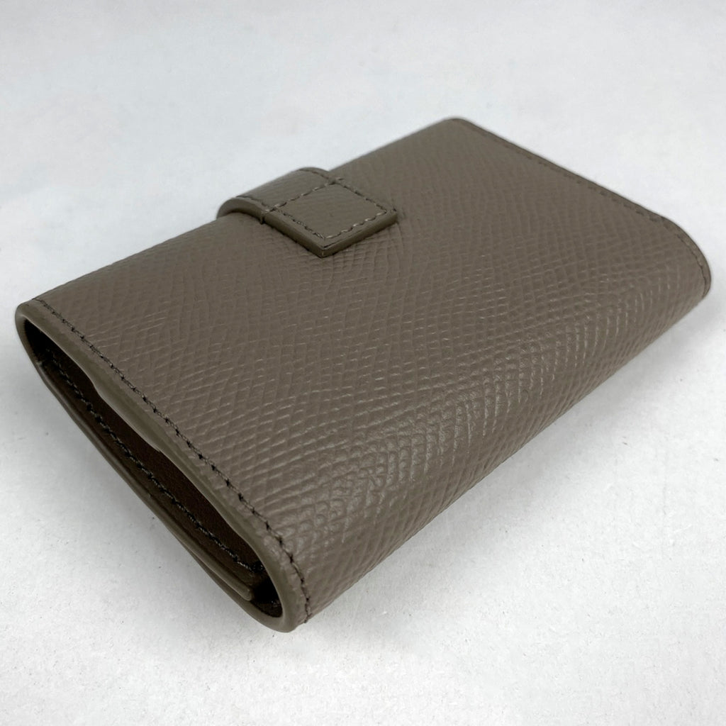 セリーヌ ロゴ 6連 キーケース キーリング 鍵入れ キーケース レザー グレージュ レディース 【中古】brbag
